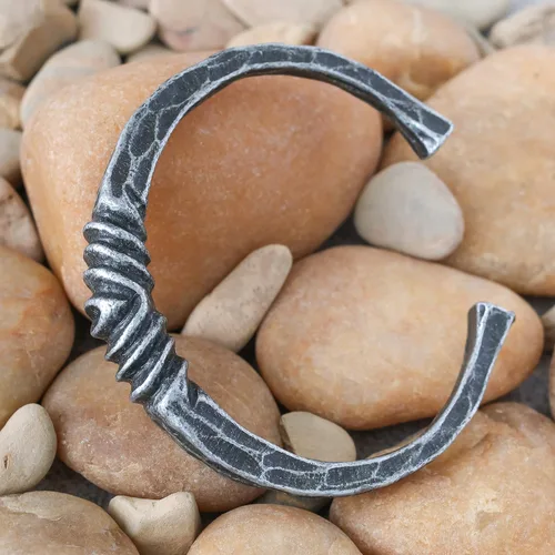 Vista 5 de HAQUIL Antique Viking Cuff Bracelet for Men and Women