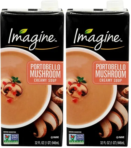 Vista 9 de Imagine Sopa Cremosa, Champiñón Portobello, 32 onzas.