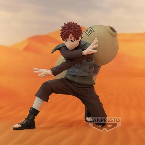 Vista 2 de Banpresto - Naruto Shippuden - Gaara II, figura de estrellas vibratorias Bandai Spirits