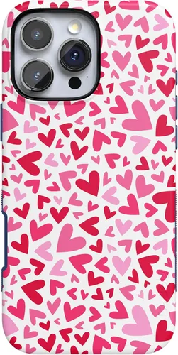 Vista 61 de Casely - Funda protectora para iPhone 16 Pro, diseño All Smiles, sticker de cara sonriente, colección Bold, compatible con MagSafe