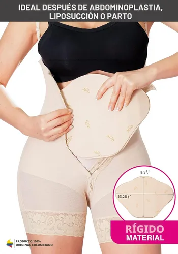 Vista 7 de M&D Tabla de espuma de compresión abdominal para liposucción postcirugía Tabla Abdominal para recuperación de estiramiento abdominal Junta Lipo