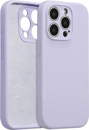 Vista 43 de Funda de silicona para iPhone Air, con [protección completa de la cámara] [forro de microfibra suave antiarañazos], funda de silicona líquida ultra