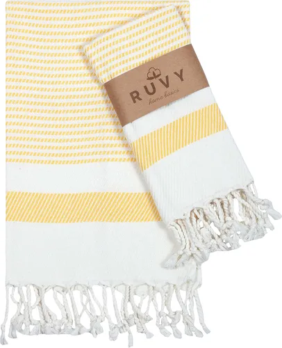 Vista 16 de Ruvy Home Basics - Juego de 2 toallas de mano turcas para baño, 18 x 40 pulgadas, algodón y baño decorativo, toallas de cocina, paños de cocina, té