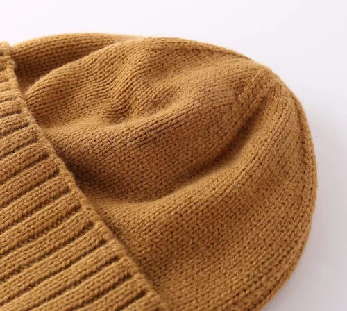 Vista 5 de Home Prefer Gorro de invierno para hombre, gorro de punto con orejeras, gorro con orejas