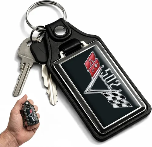 Vista 23 de Brotherhood Llavero de coche para Chevelle - Llavero de modelos clásicos para hombres y mujeres, llavero de regalo