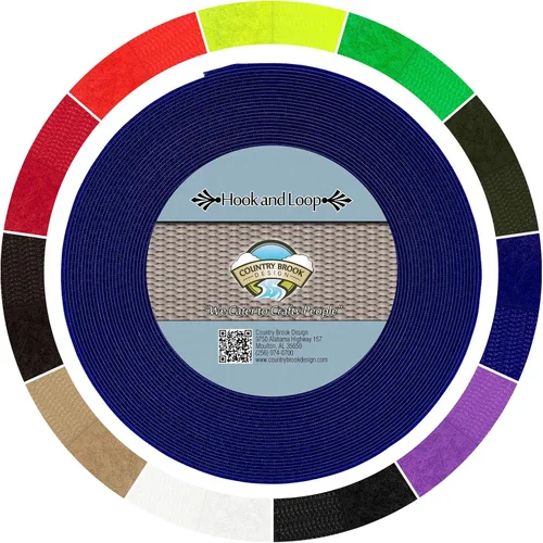 Vista 8 de Country Brook Design Cierre de velcro para coser no adhesivo de 2 pulgadas (beige, 5 yardas)