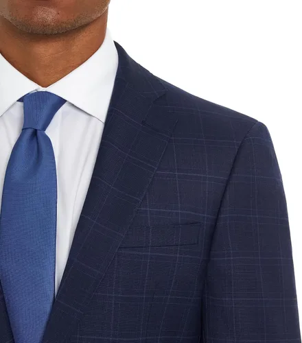 Vista 2 de Calvin Klein Traje formal elegante y cómodo de lana de alto rendimiento para hombre