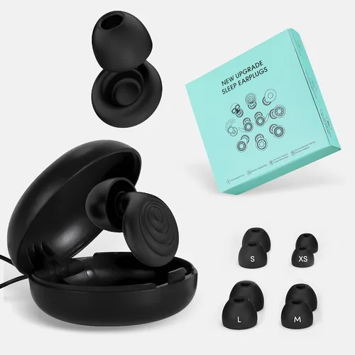 Vista 7 de Tapones para los oídos para reducir el ruido del sueño, tapones reutilizables de alta fidelidad, tapones para los oídos de motocicleta, conciertos