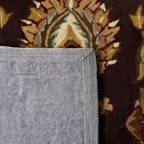 Vista 6 de SAFAVIEH Total Performance Collection - Alfombra decorativa, 2 x 3 pies, marrón y marfil, oriental, enganchada a mano, no desprende pelusa