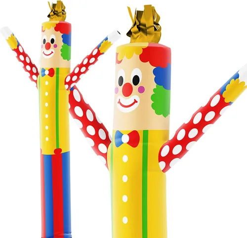 Vista 27 de LookOurWay Air Dancers Wacky Waving - Accesorio inflable de tubo para hombre, 6 pies de alto, publicidad de bailarín de aire que saluda, tipo tubo