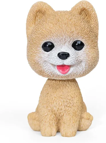 Vista 24 de Bobble Head - Perros para tablero de instrumentos de automóvil, lindas cabezas temblorosas, decoración de automóvil para cachorros (Chihuahua)