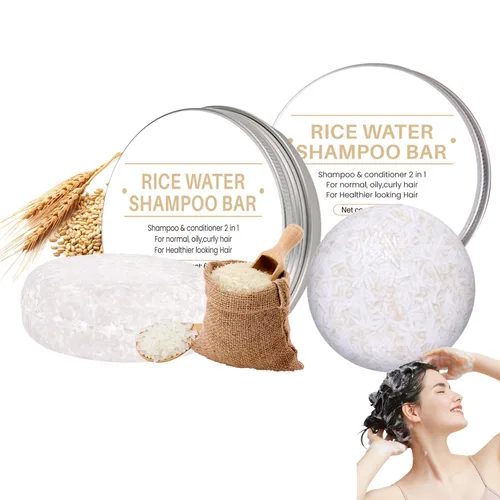 Vista 9 de Cologne - Barra de champú, paquete de 2 barras de champú sólido para hombres, limpieza profunda y nutritiva raíces del cabello, eliminación de caspa
