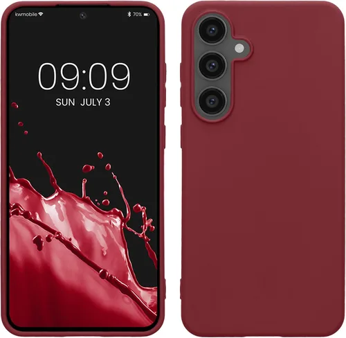 Vista 118 de kwmobile Funda compatible con Samsung Galaxy S23 - Funda protectora de silicona TPU suave y delgada - Piedra antigua