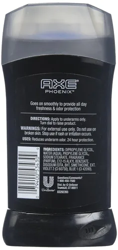 Vista 2 de Axe Desodorante en barra Phoenix, 3 onzas, paquete de 1