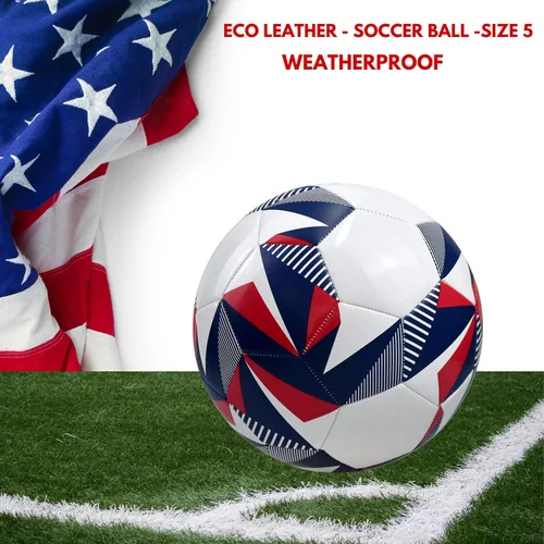 Vista 5 de GX USA - Pelotas de fútbol tamaño 5 para jóvenes y adultos, pelota de fútbol de tamaño 5 duradera para entrenamiento y partidos, estilo de pelota