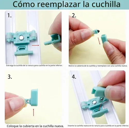 Vista 7 de Cortador de círculo artesanal, cortador de círculo de brújula para herramienta de corte circular de papel para cartulinas Adjustable Circle