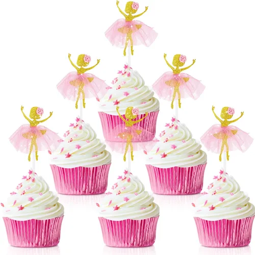 Vista 9 de Blulu 48 piezas de decoración de tren para magdalenas de tren cruzar Decoraciones de cumpleaños de tren, púas de cupcakes para fiesta temática
