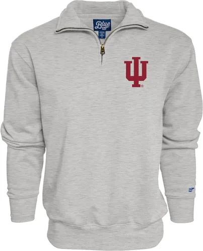 Vista 72 de Blue 84 Sudadera con cremallera de un cuarto para hombre de la NCAA