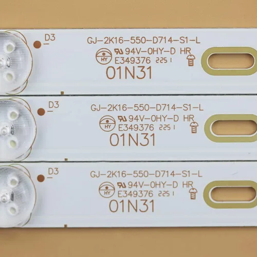 Vista 4 de Tira de retroiluminación LED para TV 55PUS6501 55PFF5701 LB55072 TPT550U2 55PUS6561 55PUS6581 55PUH6101 55PUS6101 55PUS7272 55PUS6401 55PUS6 551