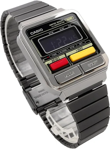 Vista 5 de Casio Digital Wristwatch, Vintage Series, A120WE Series, Unisex, Overseas