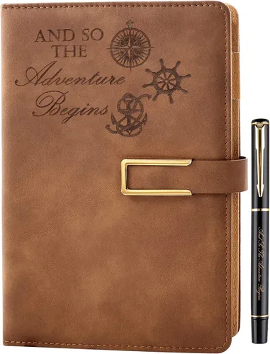 Vista 19 de Fanery sue Tree of Life - Diario de escritura recargable para mujeres y hombres, cuaderno de tapa dura de piel sintética, A5, rayado universitario