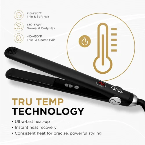 Vista 7 de COCCO GNS Flat Iron V3, Advanced Professional Hair Straightener