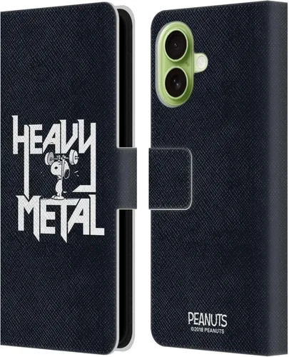 Vista 193 de Head Case Designs Funda de piel con licencia oficial de Peanuts Charlie Brown Good Grief Rock Tees compatible con Apple iPhone 11 Charlie Brown Buen
