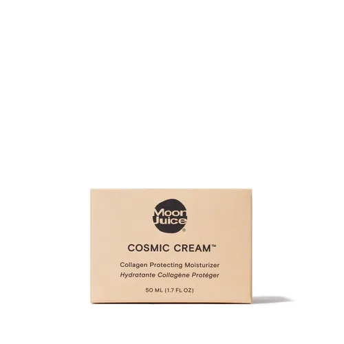 Vista 2 de Moon Juice Cosmic Cream - Hidratante protector de colágeno vegano, loción facial adaptogénica rocío con Ashwagandha, ácidos grasos emolientes