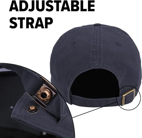 Vista 5 de Campus Lab Gorra oficial para papá universitario - El sombrero ajustable U18 de ajuste relajado con mascota Gonzaga Bulldogs