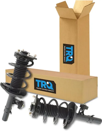 Vista 190 de TRQ - Conjunto de puntal delantero y resorte helicoidal (lados del conductor y del pasajero), para auto