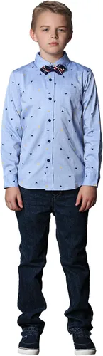 Vista 3 de Leo&Lily LLB627 - Pantalones vaqueros de mezclilla para niños grandes