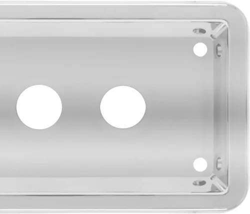 Vista 3 de GG Grand General 68389 Base de luz de puerta de cortesía de plástico cromado solo para Kenworth