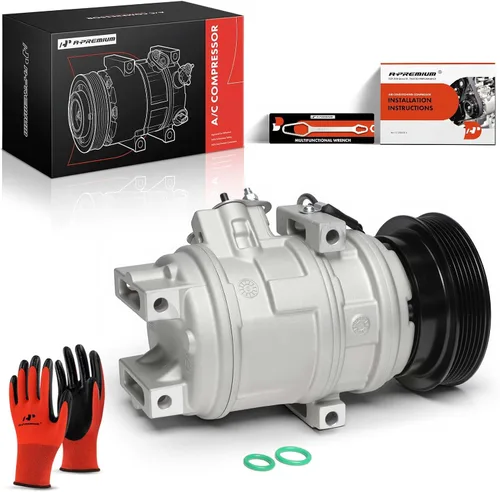 Vista 10 de A-Premium Compresor A/C con embrague compatible con Honda Accord 3.0L 2001-2002, Acura TL 3.2L1999-2003, CL 3.2L 2001-2003