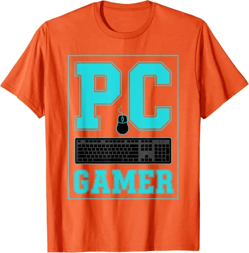 Vista 104 de PC Gamer Gaming Teclado Ratón Esports Computer Fan Camiseta