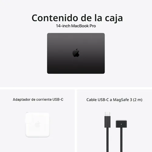 Vista 6 de Apple Laptop MacBook Pro 2025 con chip M5 con CPU de 10 núcleos y GPU de 10 núcleos: diseñada para Apple Intelligence, pantalla Liquid Retina XDR