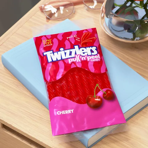 Vista 5 de Twizzlers bocaditos sabor cereza