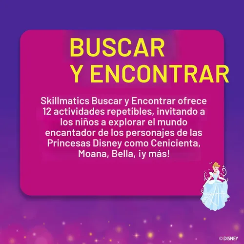 Vista 8 de Skillmatics Juguete preescolar de búsqueda y búsqueda - Princesa de Disney