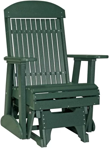 Vista 5 de Furniture Barn USA Poly Lumber - Planeador clásico de 2 pies, caoba antigua multicolor (Antique Mahogany)