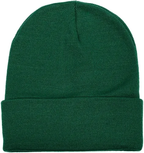 Vista 42 de Gelante Gorro Beanie de Punto Cálido con Dobladillo Liso para Hombres y Mujeres Gorra de Calavera. Azul aguamarina