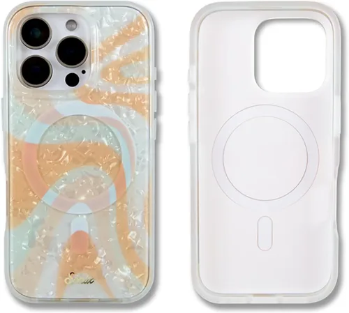Vista 145 de Sonix - Funda para iPhone 12 y iPhone 12 Pro, compatible con MagSafe, probada contra caídas de 10 pies, Brown Tort, diseño de carey marrón