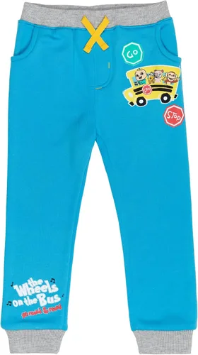 Vista 4 de CoComelon JJ - Paquete de 2 pantalones deportivos de forro polar para bebés y niños pequeños