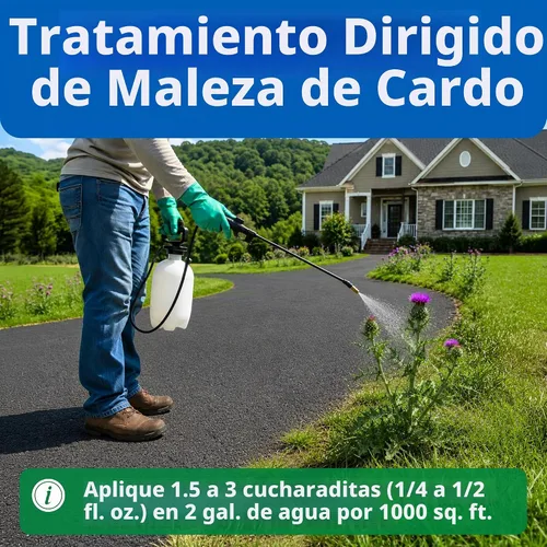 Vista 2 de Monterey Thistledown Concentrado herbicida 8 onzas