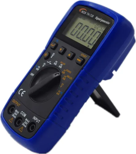 Vista 3 de TH-71B generador de señal de mano fuente simulador metro,Voltaje DC corriente termopar K/E/J/T/B/R/S/N,24V Loop,V/mA paso de salida