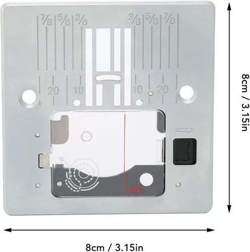 Vista 2 de Hztyyier Placa de aguja con cubierta de plástico para máquinas de coser resistentes, compatible con los modelos 3321, 44S, 4411, 4423, 5523, 5532