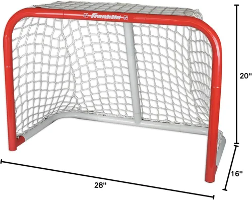Vista 7 de Franklin Sports Mini portería de acero - 28" x 20