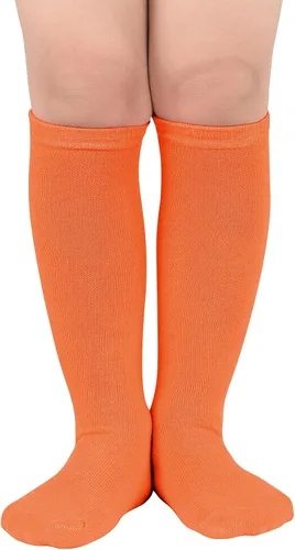 Vista 65 de Zando Calcetines de fútbol para niños, hasta la rodilla, para jóvenes, béisbol, fútbol, sóftbol, niños y niñas, de algodón suave sobre