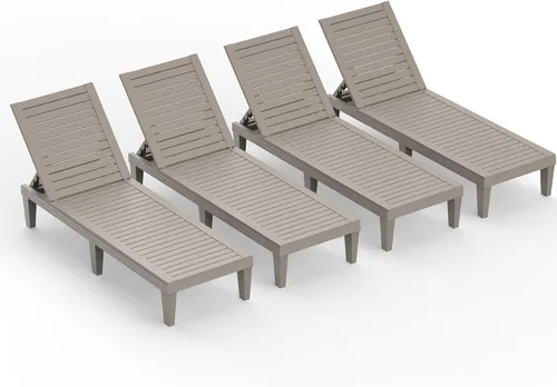 Vista 10 de EasyUp - Tumbonas para exteriores, 1, color gris