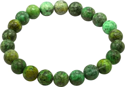 Vista 298 de Amazing Gemstone Crystal Bracelet for Women Men's Gifts - Protection Healing Crystal Bracelet - 8mm Gemstone Beaded Stretchable Bracelet Pulseras