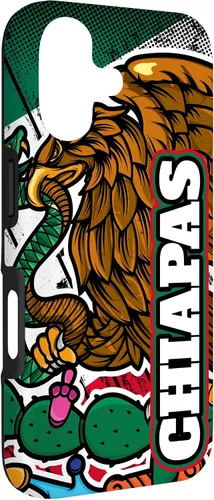 Vista 3 de Chiapas, Aguila de la Bandera de México - Carcasa para iPhone 17