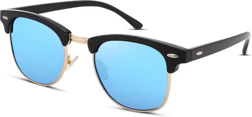 Vista 14 de Pro Acme Gafas de sol polarizadas semi sin montura con protección UV 400 para mujeres y hombres